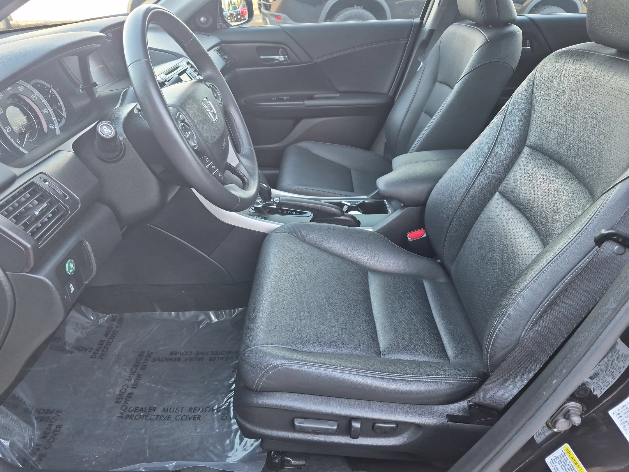 Used 2013 Crystal Black Pearl Honda EX-L Sedan image 11