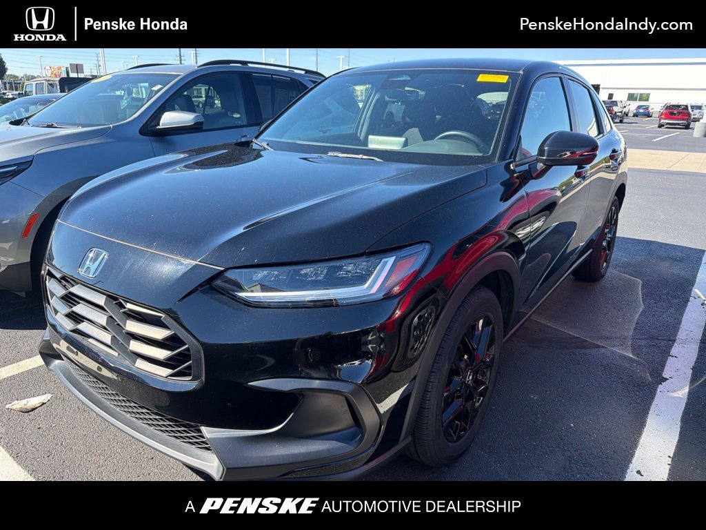 Certified Used 2024 Crystal Black Pearl Honda Sport image 1