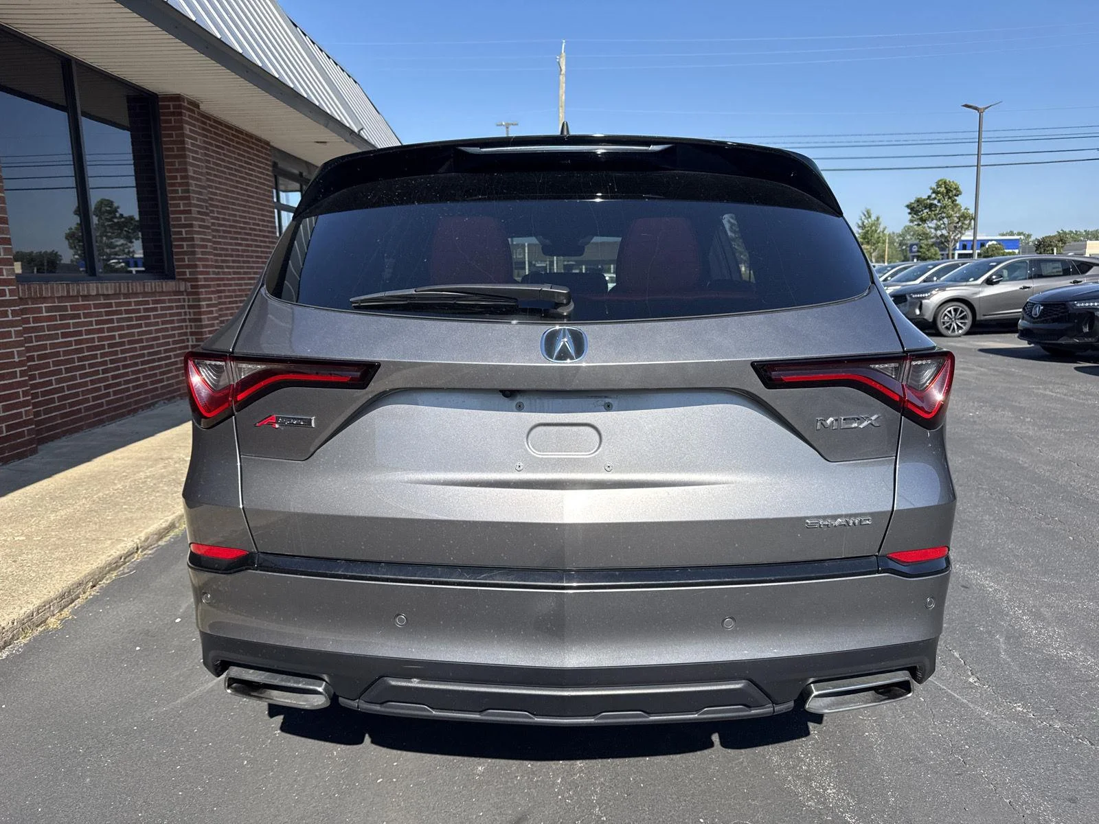 Used 2023 Liquid Carbon Metallic Acura SH-AWD with A-Spec Package image 5
