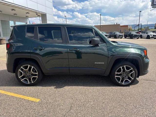 Used 2021 Technogreen Metallic Clearcoat Jeep Sport image 3
