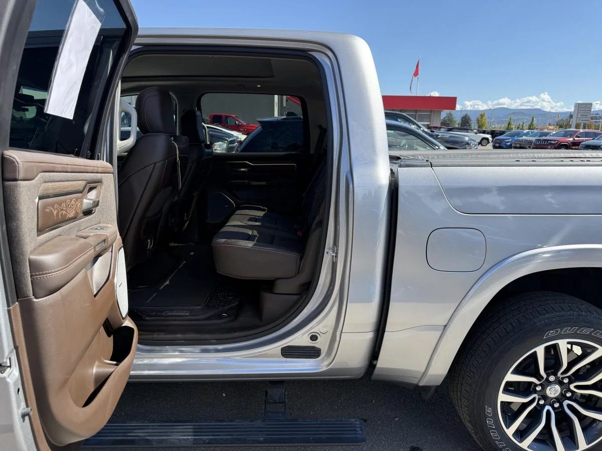Used 2025 Silver RAM Limited Longhorn 4x4 Crew Cab 5