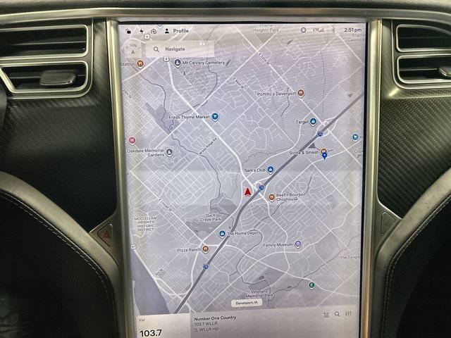 Used 2016 Gray Tesla 90D image 18