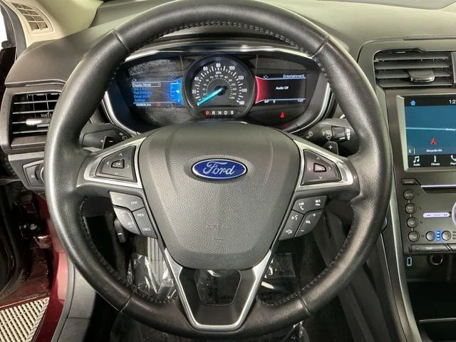 Used 2017 Burgundy Velvet Metallic Tinted Clearcoat Ford Titanium image 17