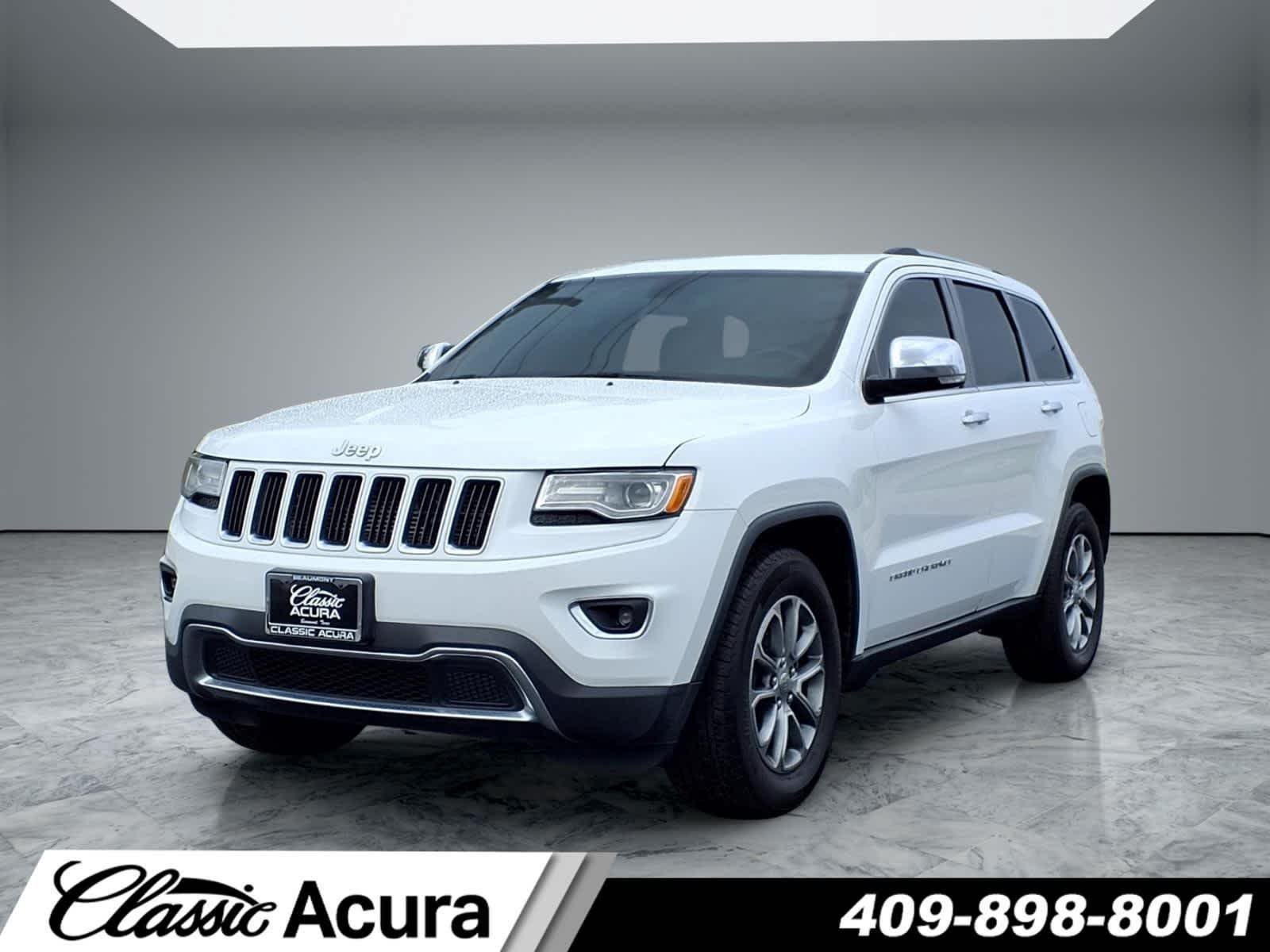 Used 2014 Jeep Grand Cherokee Limited with VIN 1C4RJEBG3EC248230 for sale in Beaumont, TX