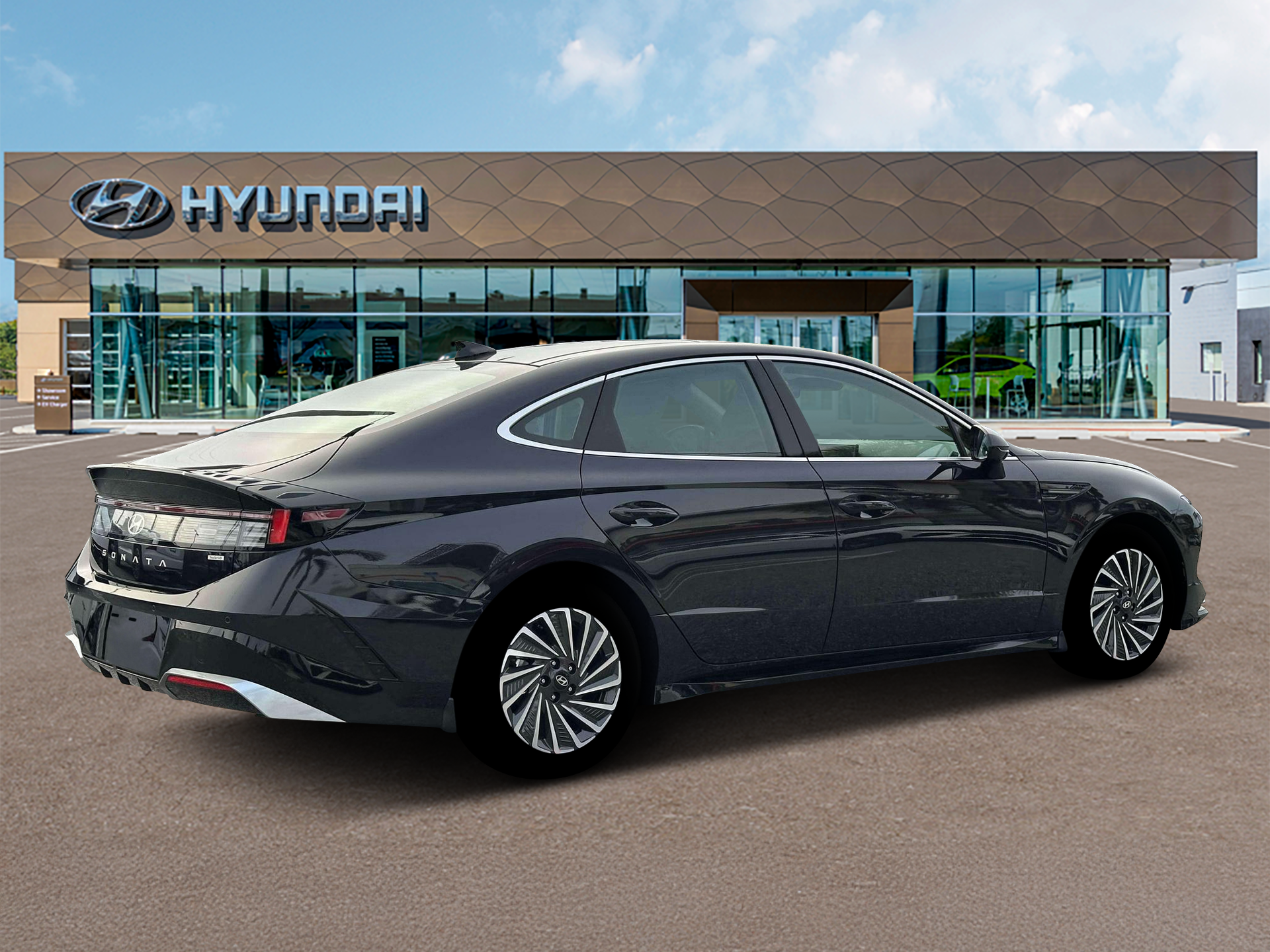 New 2026 Blue Hyundai Limited image 8