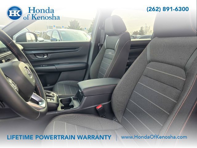 New 2027 Platinum White Pearl Honda Sport Hybrid AWD image 8