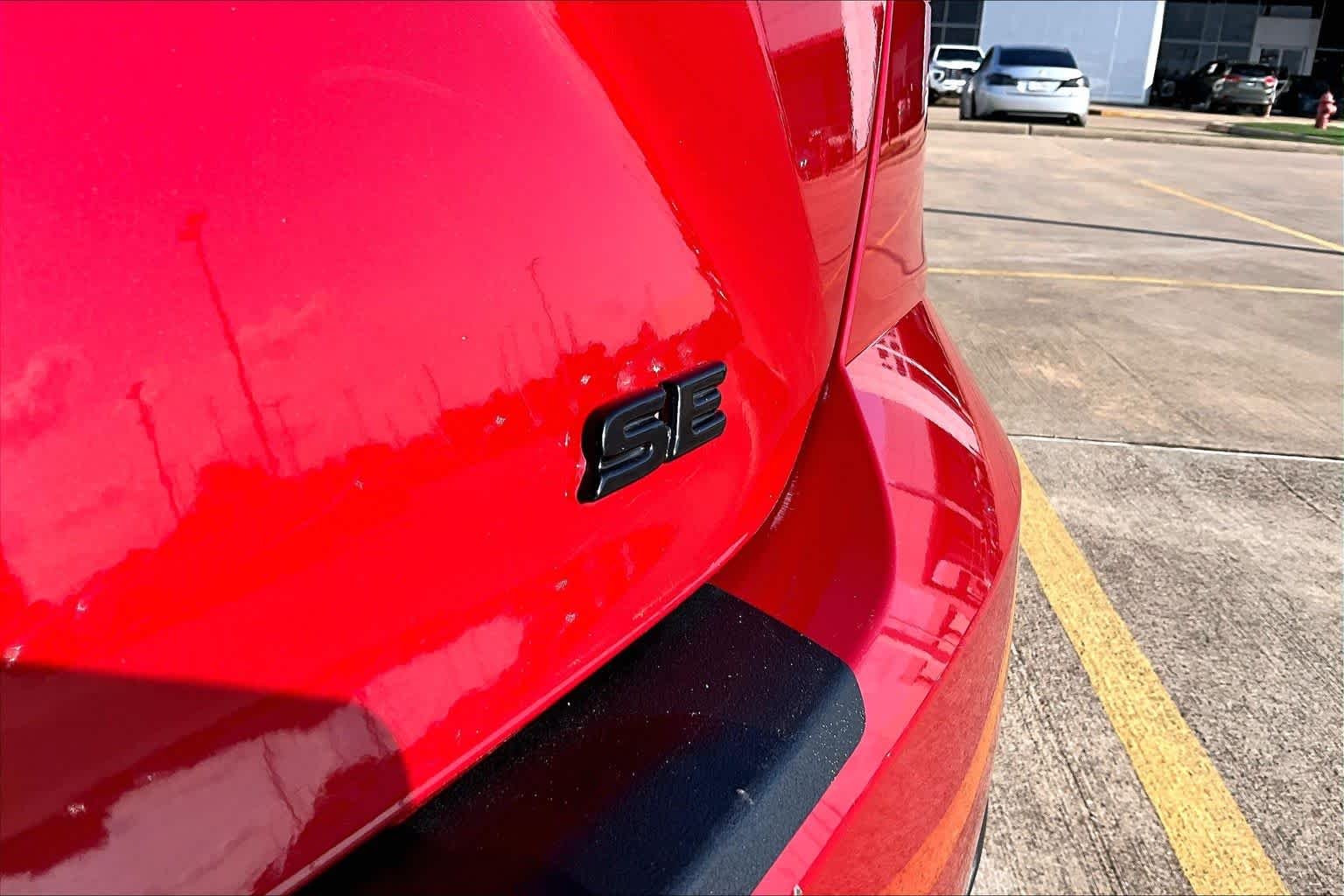 Used 2025 Supersonic Red Toyota SE image 29