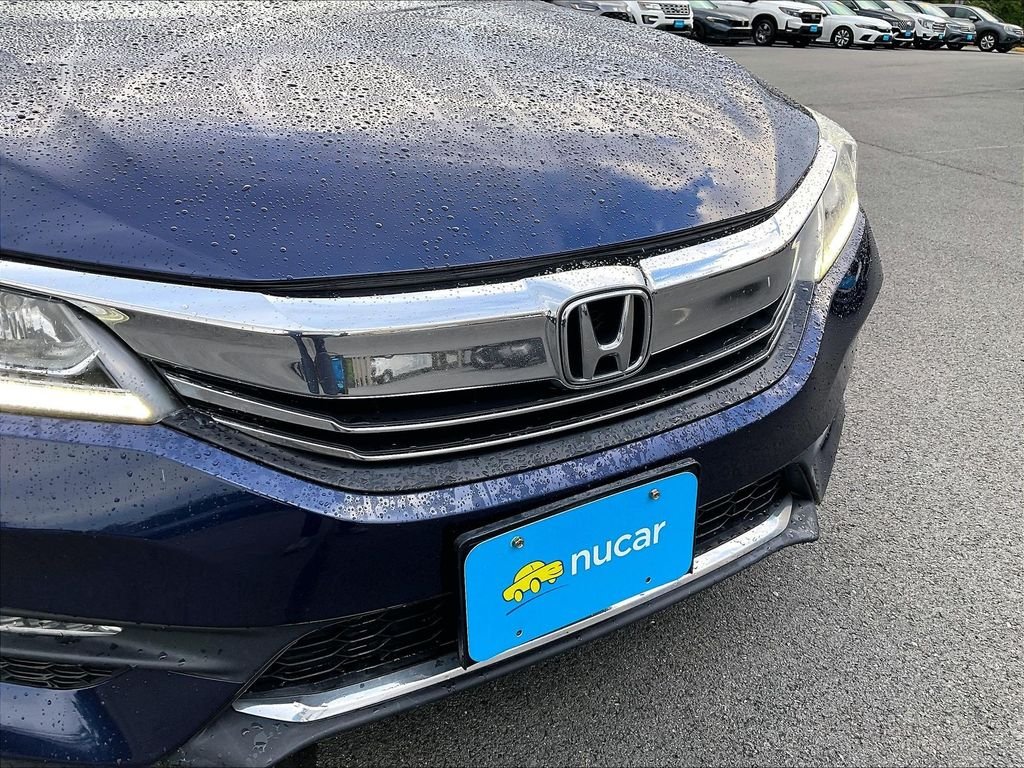 Used 2017 Obsidian Blue Pearl Honda EX image 31