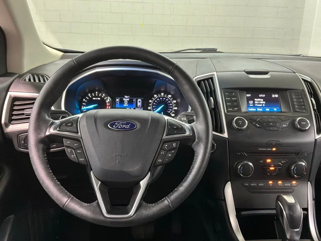 Used 2016 Blue Metallic Ford SEL image 8