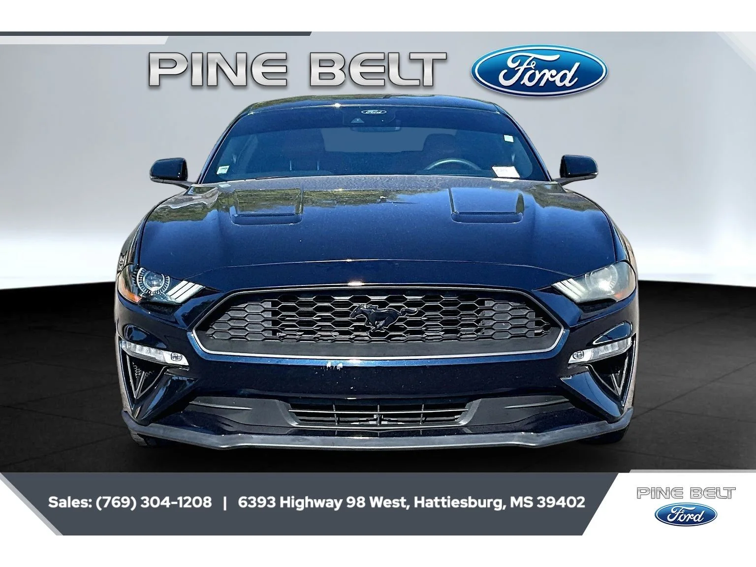 Used 2021 Antimatter Blue Metallic Ford EcoBoost Premium image 3