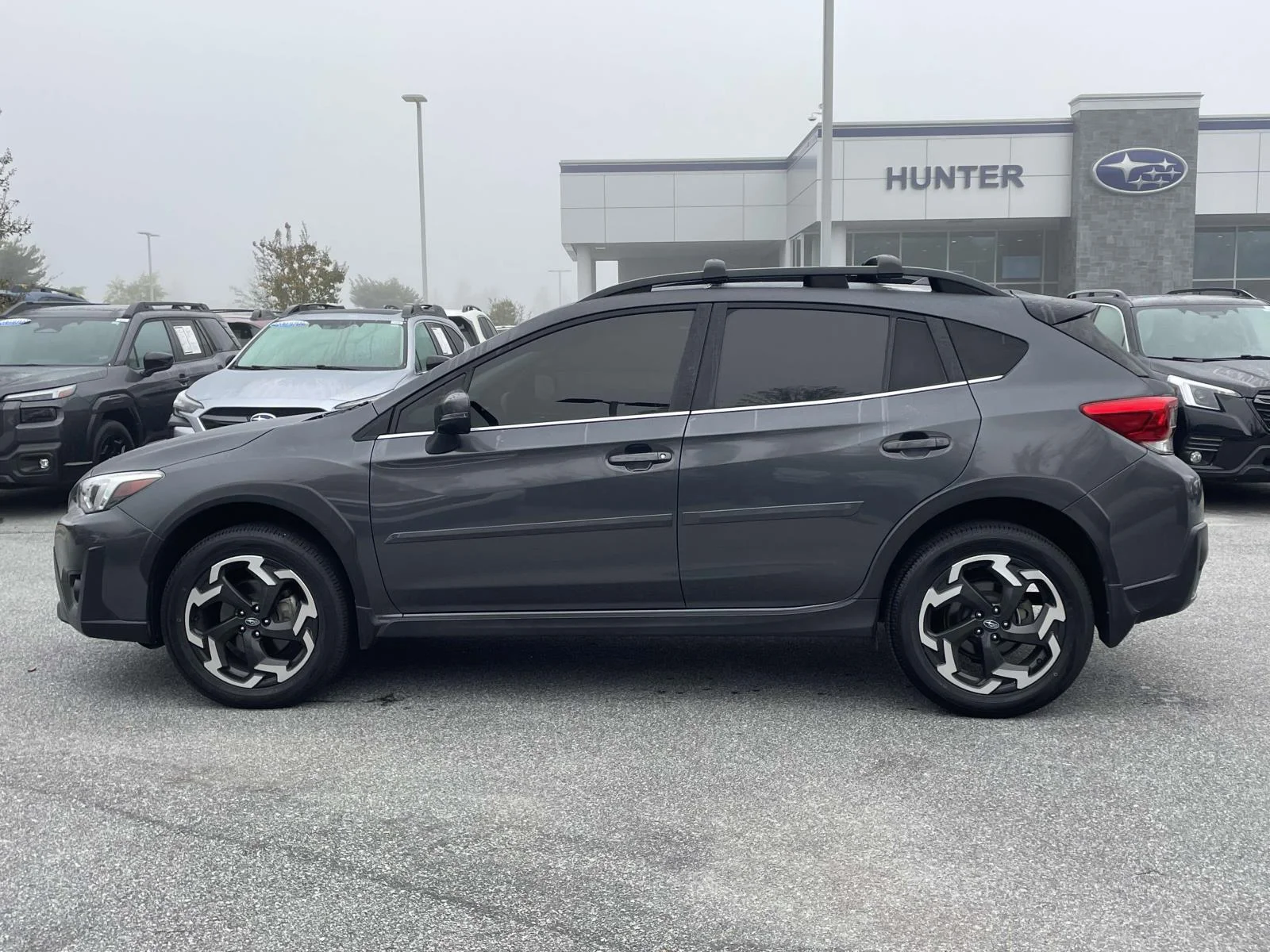 Used 2021 Magnetite Gray Metallic Subaru Limited image 28