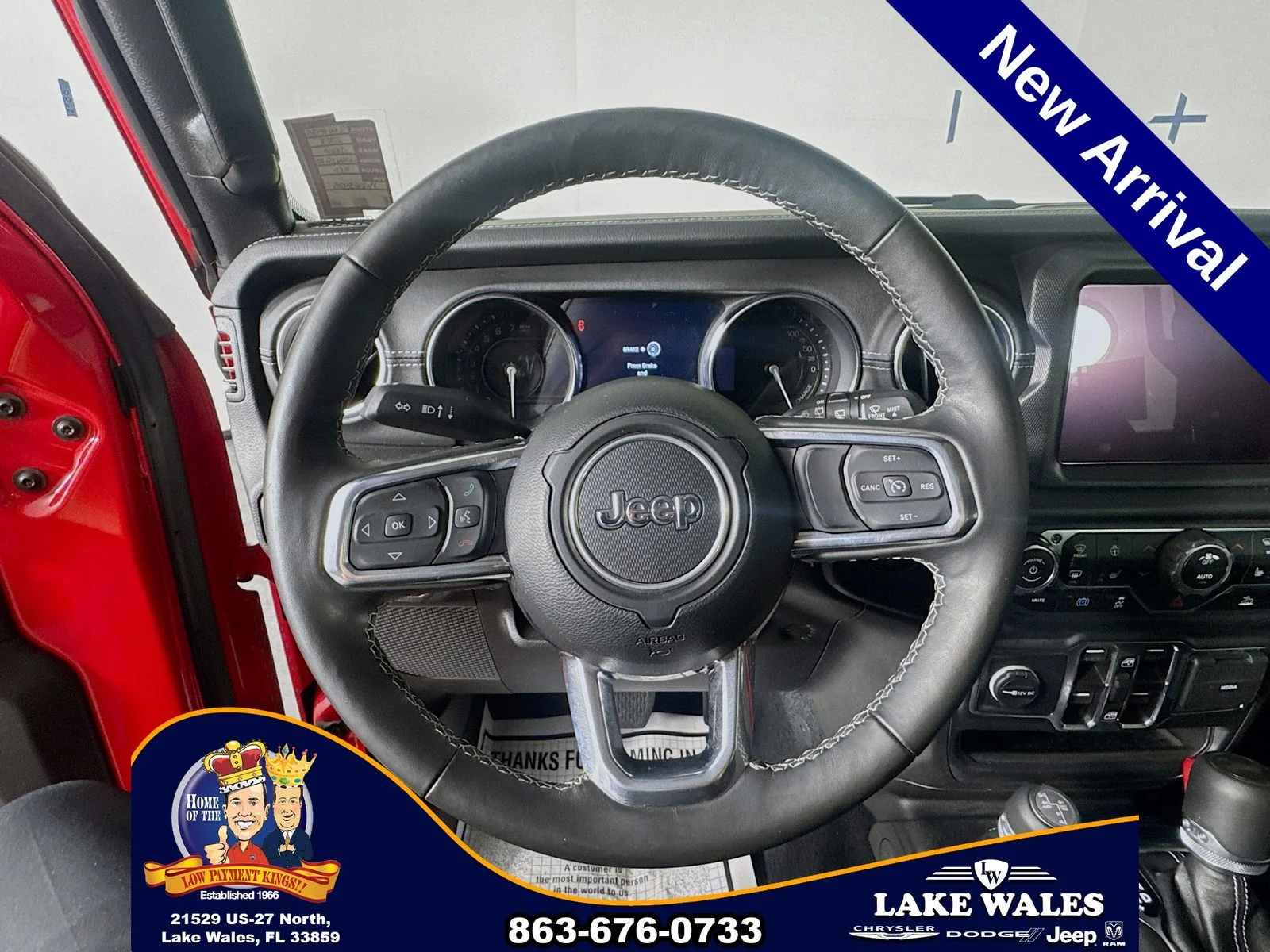 Used 2023 Red Jeep Sahara 4xe image 11