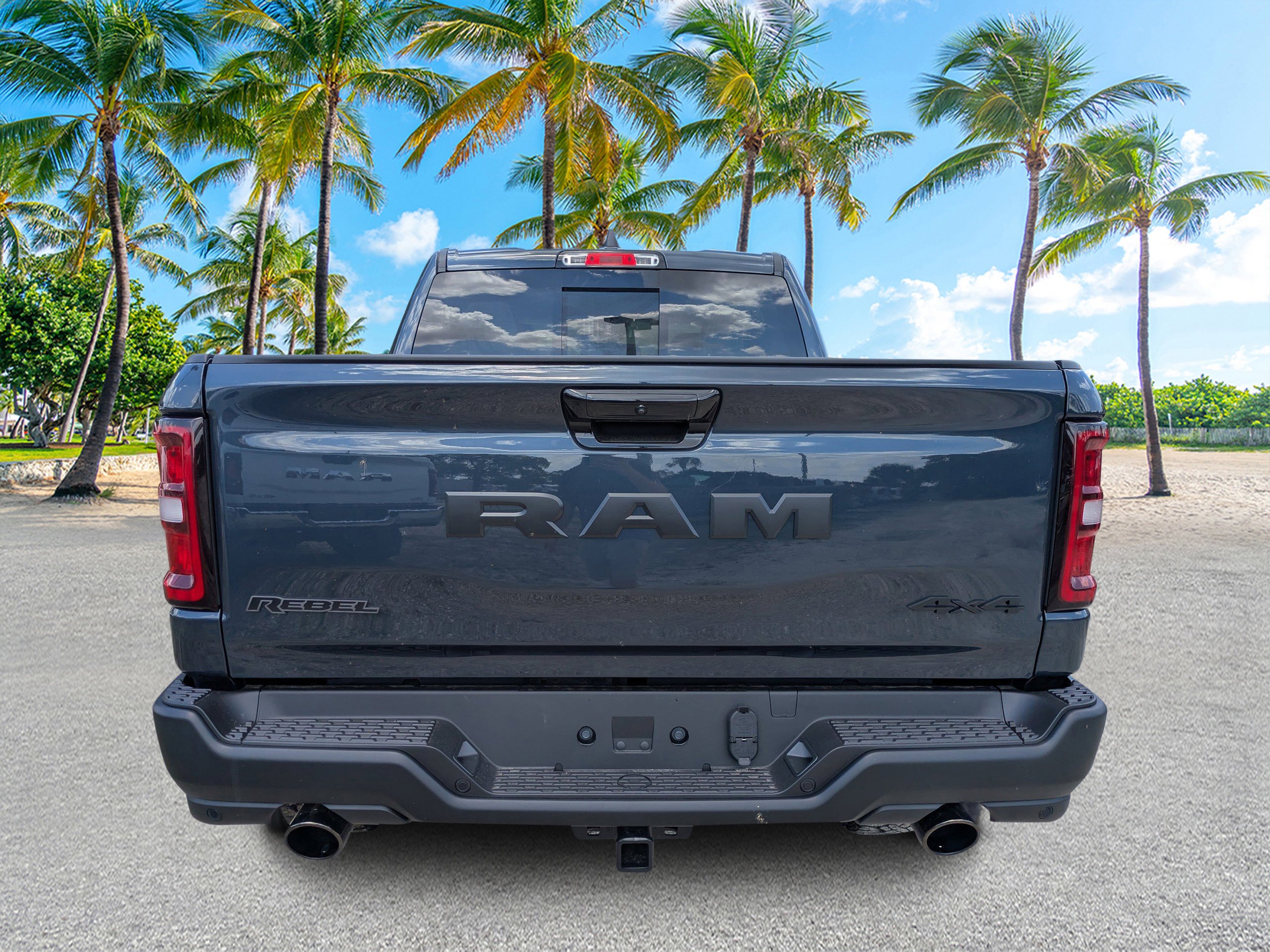 New 2026 Forged Blue Metallic Exterior Paint RAM Rebel image 4