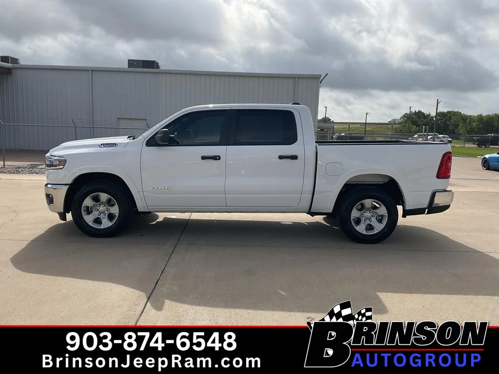 Used 2025 Bright White Clearcoat Ram Lone Star image 4