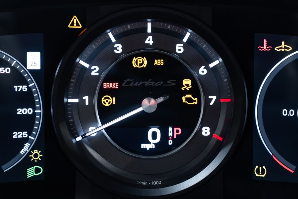 Used 2021 Jet Black Metallic Porsche Turbo S image 38