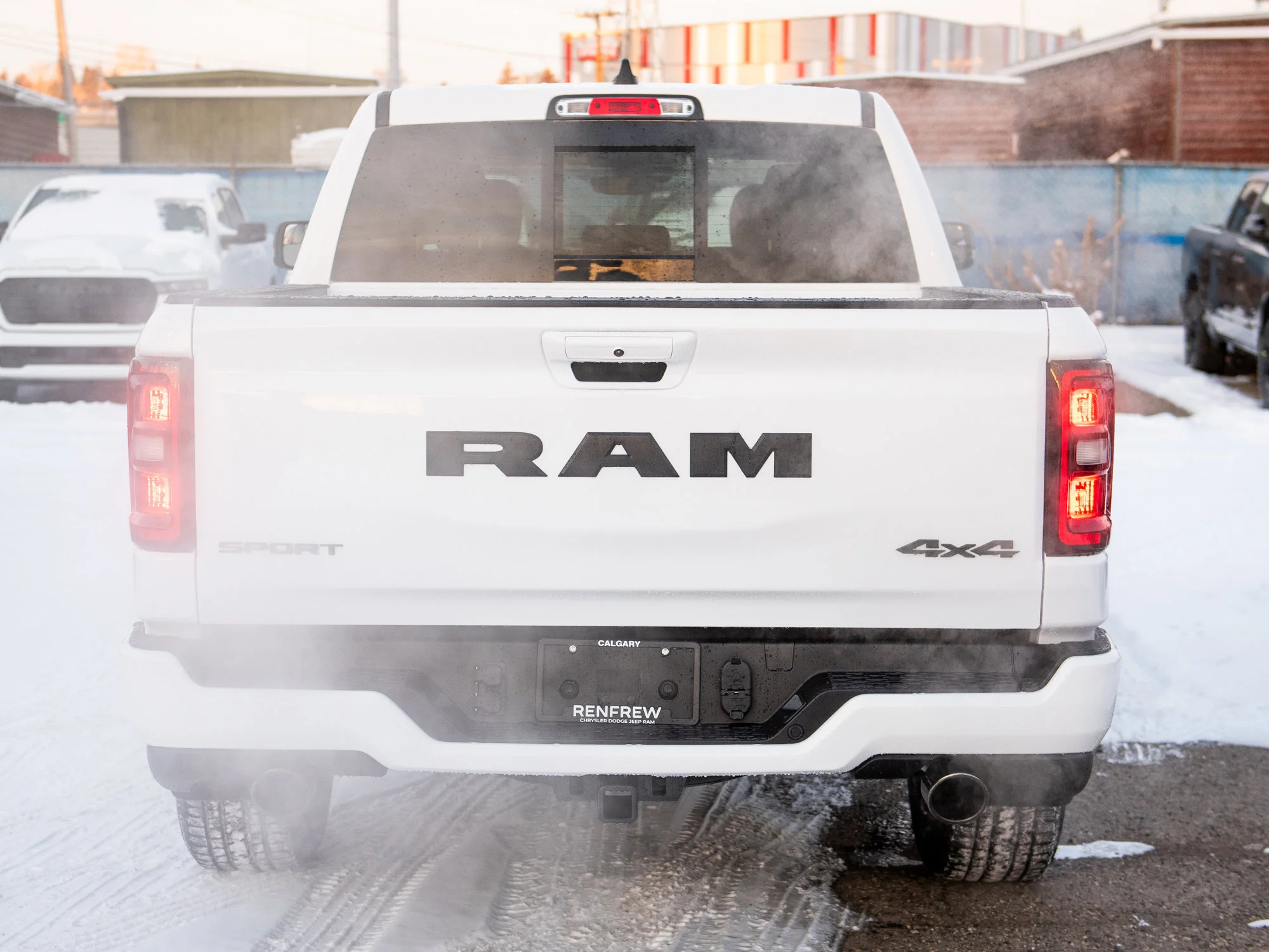 New 2026 White RAM Sport* HEMI V8 image 5