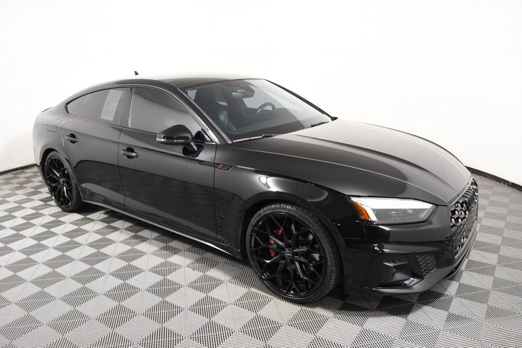 Used 2023 Mythos Black Metallic Audi Premium Plus image 8