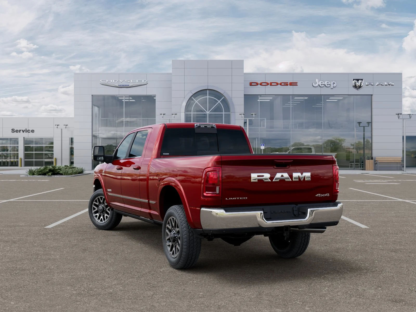 New 2026 Molten Red Pearl-Coat Exterior Paint RAM Limited image 30