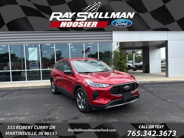 Certified Used 2025 Red Metallic Ford ST-Line image 1