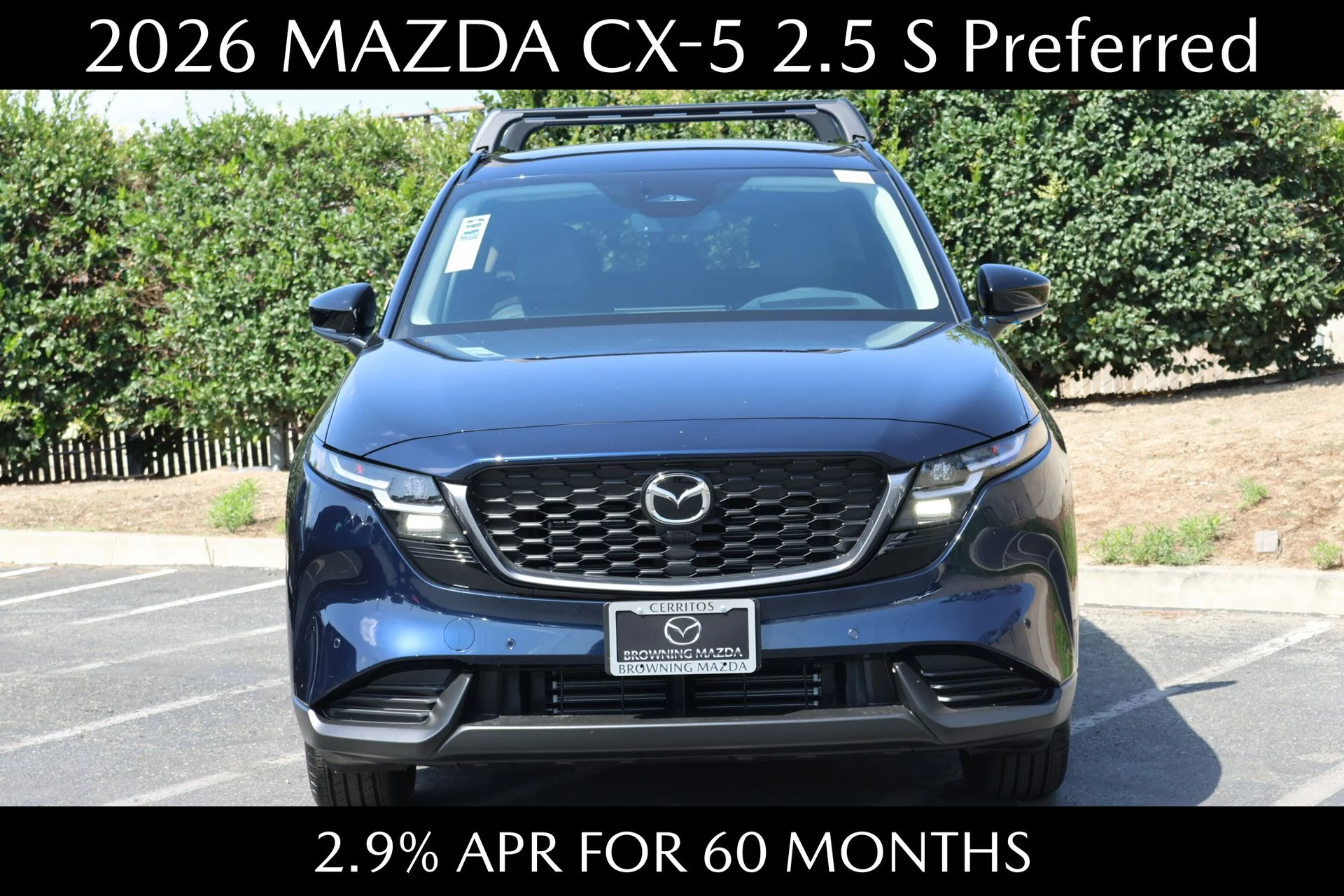 New 2026 Navy Blue Mica Mazda 2.5 S Preferred AWD image 3