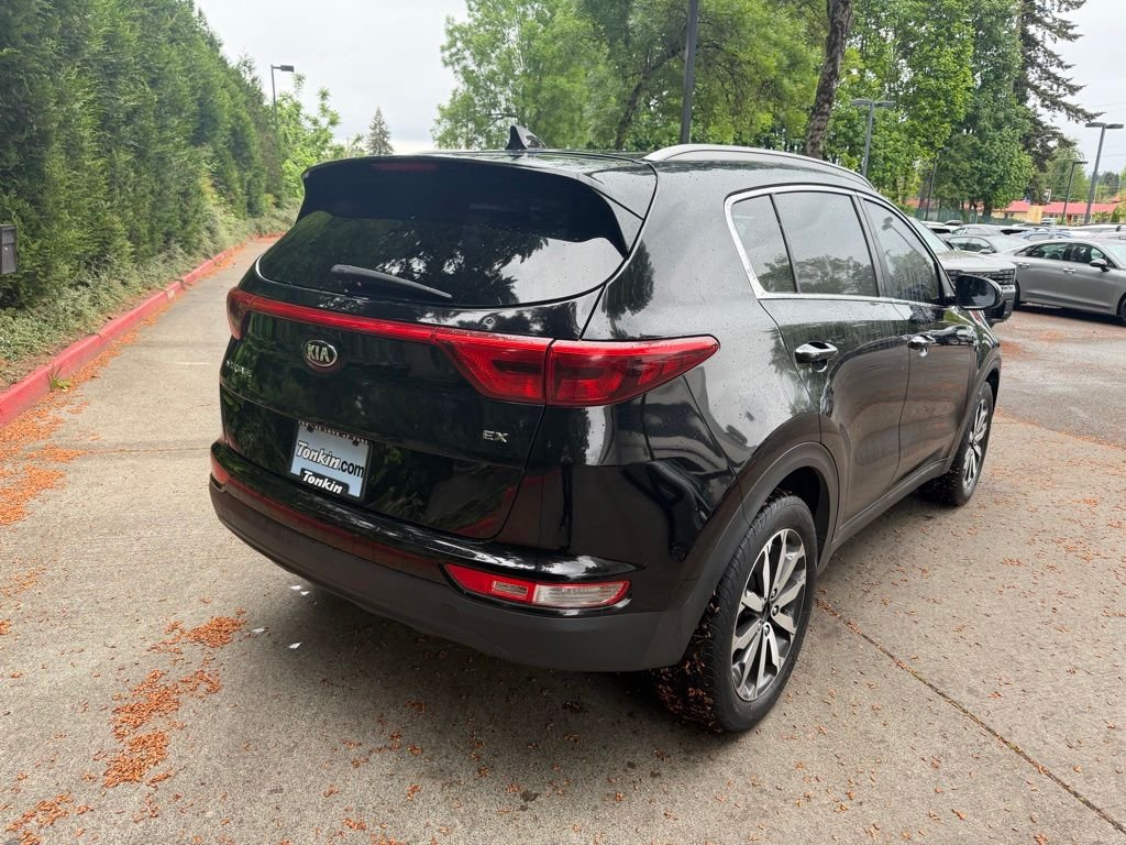 Used 2017 Black Cherry Kia EX image 3