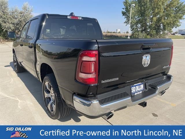 Used 2023 Diamond Black Crystal Pearl Coat Ram Laramie image 7