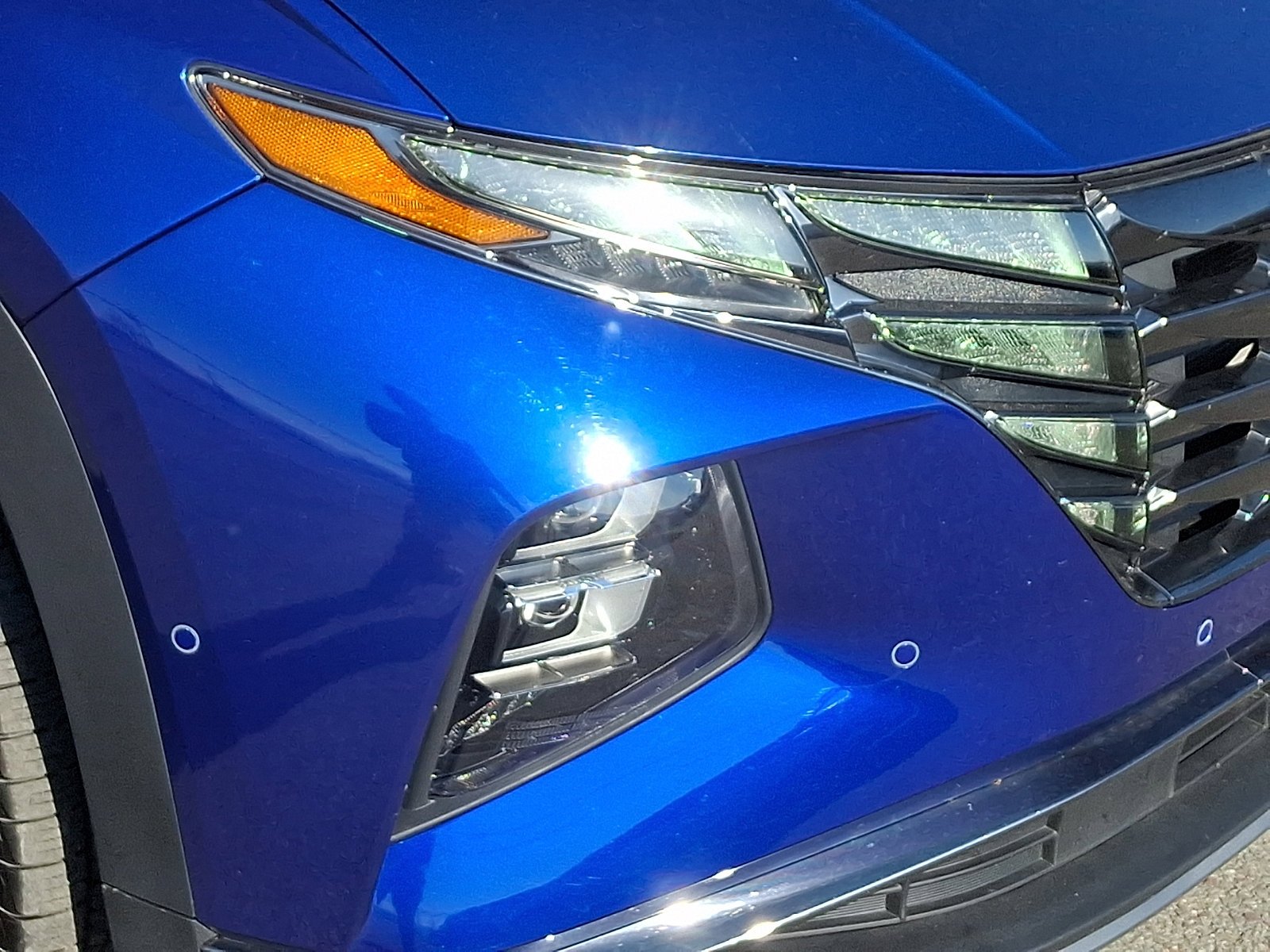 Certified Used 2024 Intense Blue Hyundai Limited image 9