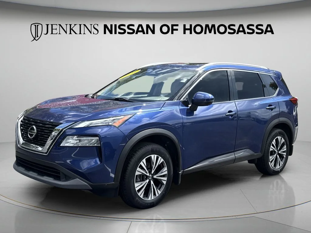 Used 2021 Blue Nissan SV image 14
