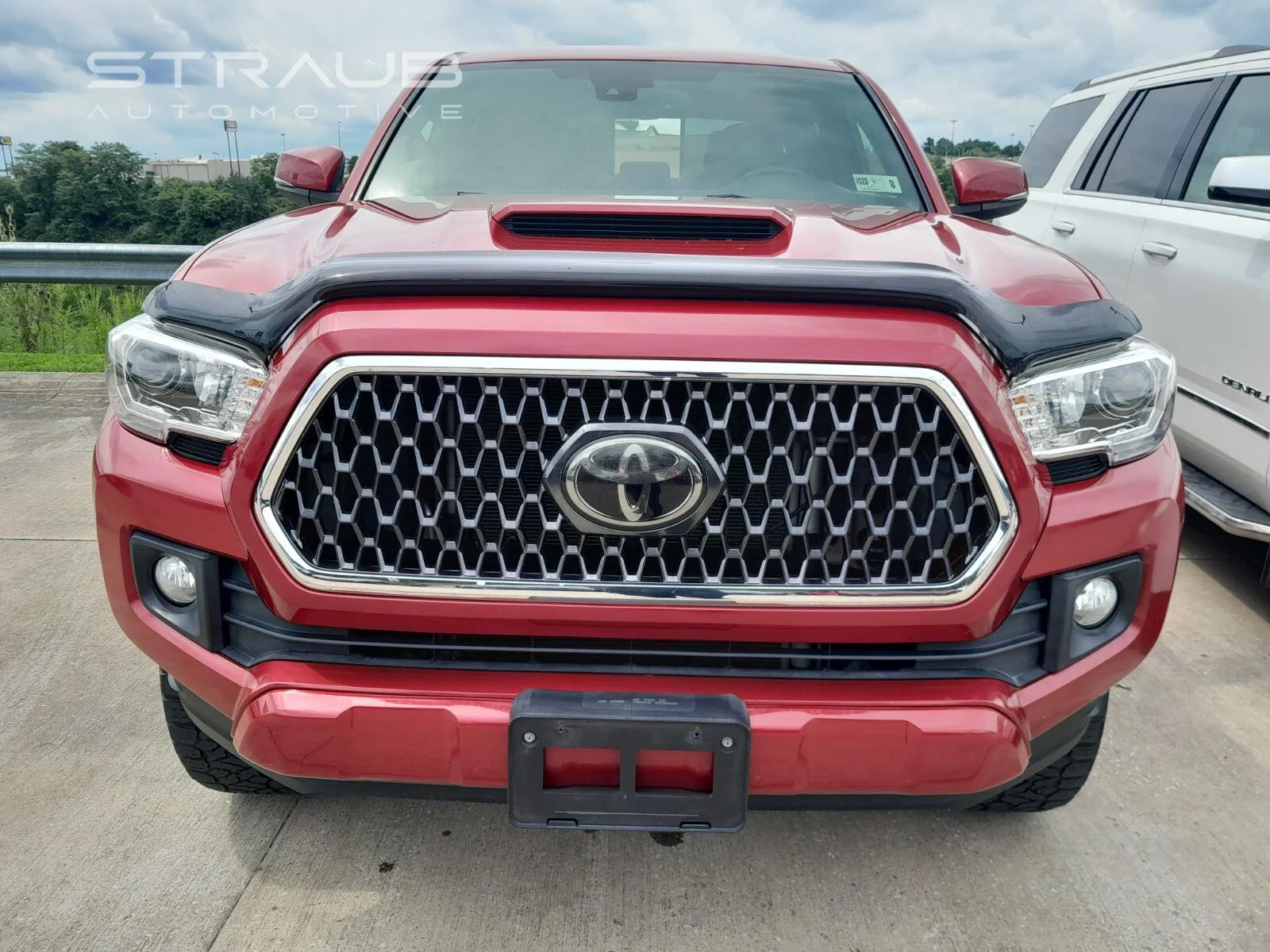 Used 2019 Barcelona Red Metallic Toyota TRD Sport image 4