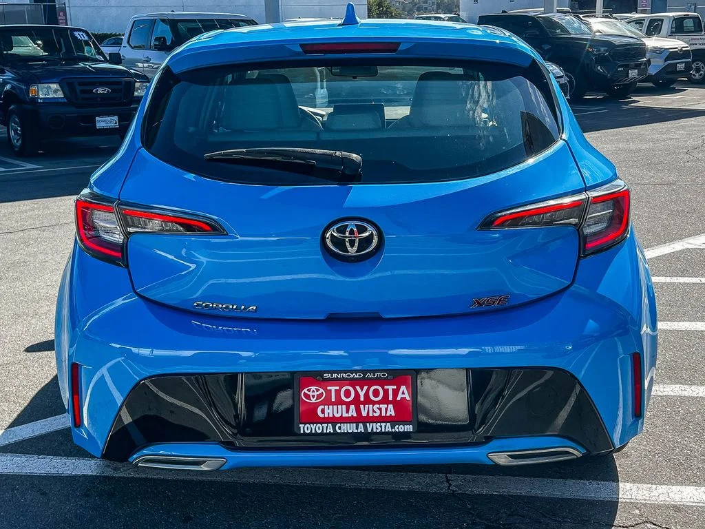 Used 2021 Blue Toyota XSE image 5