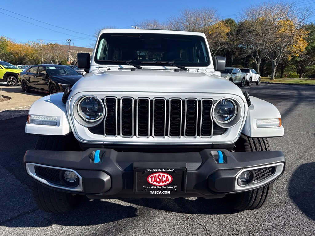 Used 2024 White Jeep Sahara 4xe image 2