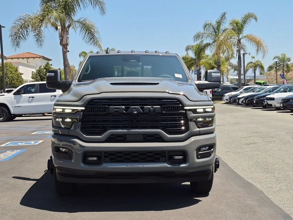 New 2026 Ceramic Gray Clear-Coat Exterior Paint RAM Laramie image 2