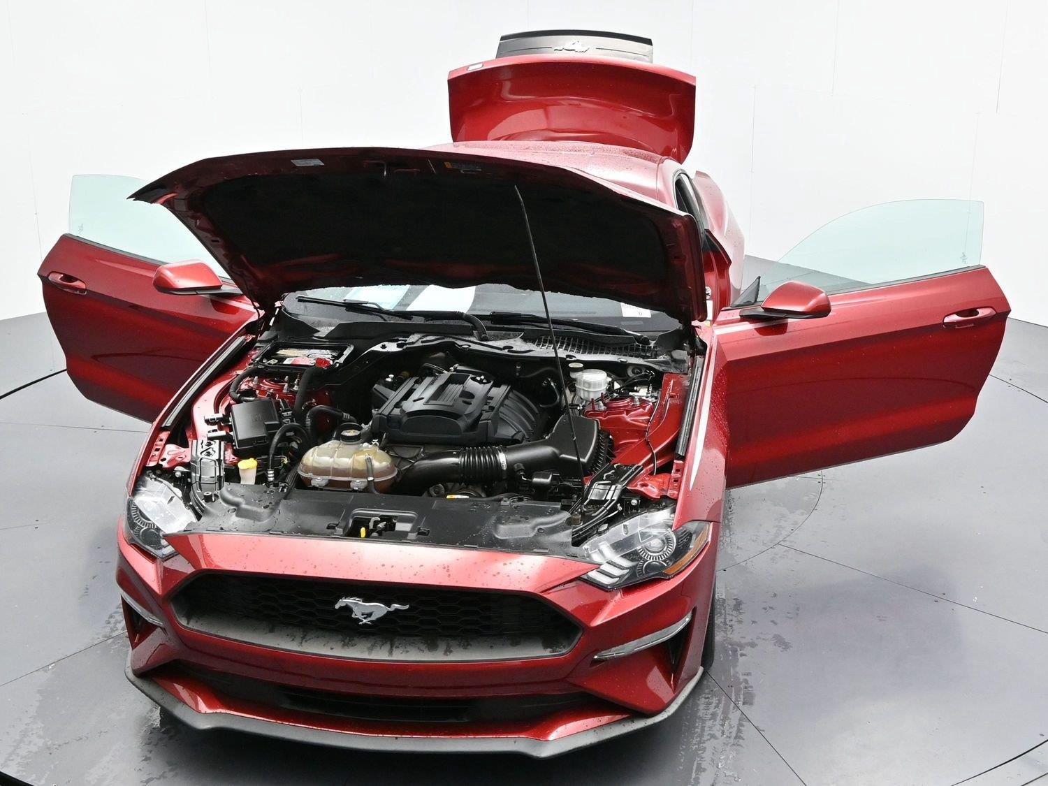 Used 2018 Ruby Red Metallic Tinted Clearcoat Ford EcoBoost image 34