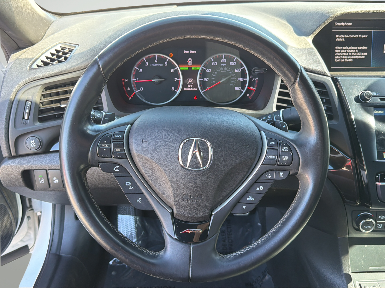 Used 2020 Platinum White Pearl Acura Premium and A-SPEC Packages image 18