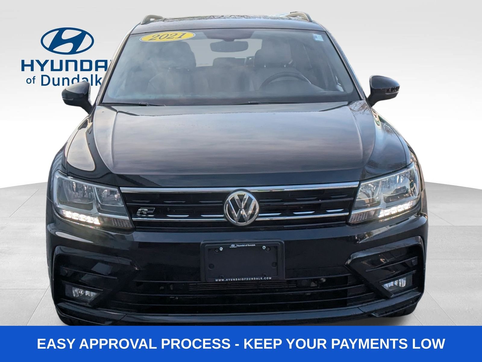 Used 2021 Black Volkswagen 2.0T SEL image 7