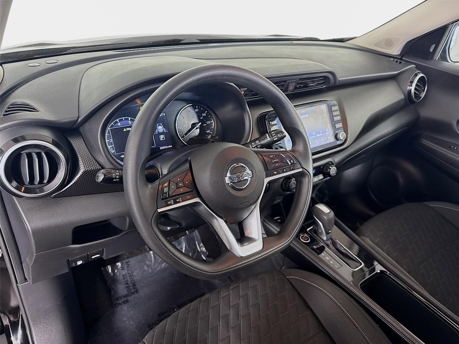 Used 2021 Super Black Nissan SV image 9
