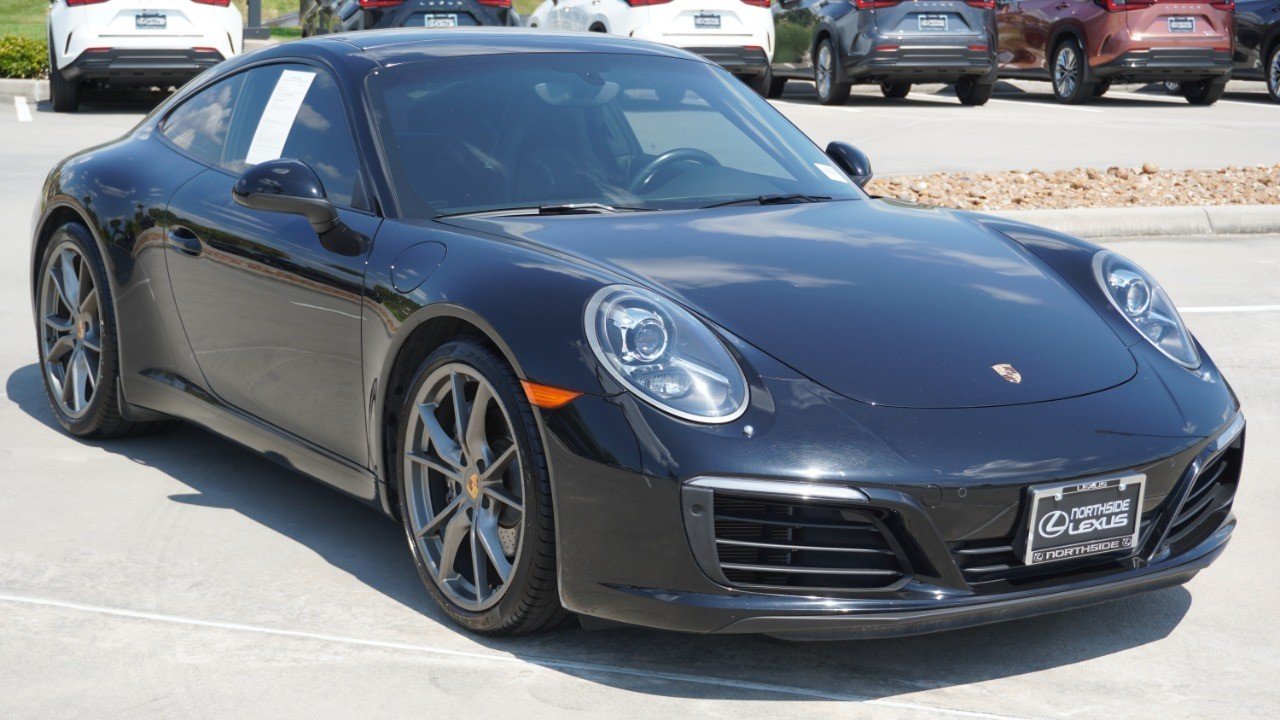 Used 2017 Black Porsche Carrera image 4