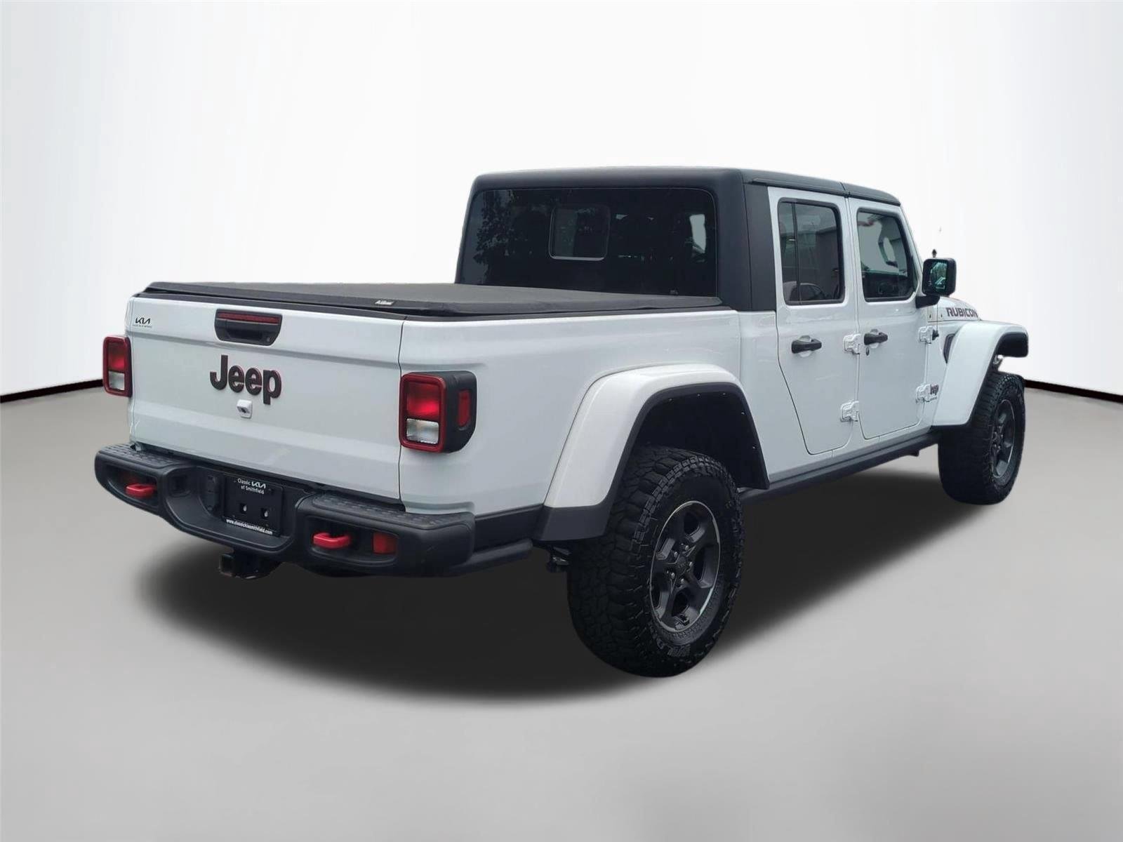 Used 2023 Bright White Clearcoat Jeep Rubicon image 5