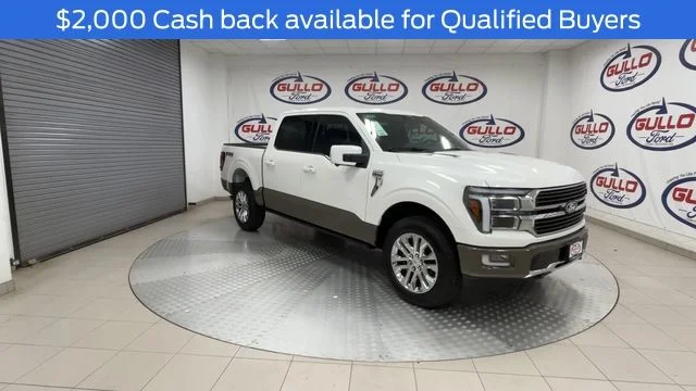 New 2026 Star White Metallic Tri-Coat Ford King Ranch image 2