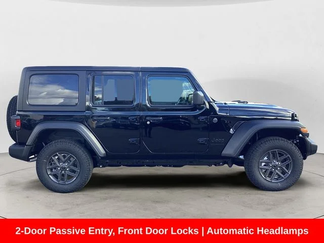 New 2026 Black Clearcoat Jeep 4-DOOR SPORT S image 7