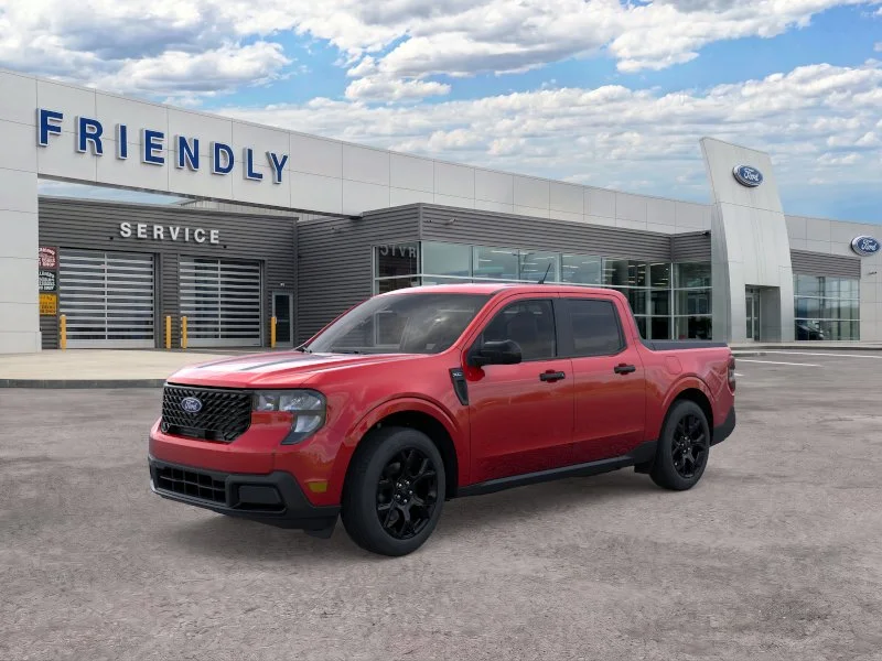 New 2026 Ruby Red Metallic Tinted Clearcoat Ford XLT image 1