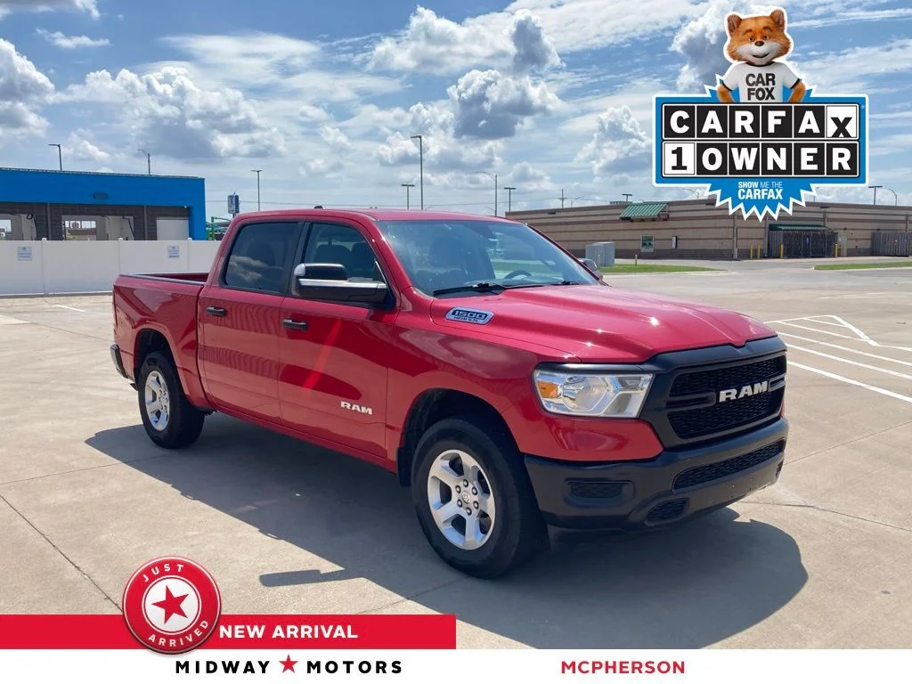 Used 2019 Flame Red Clearcoat Ram Tradesman image 1