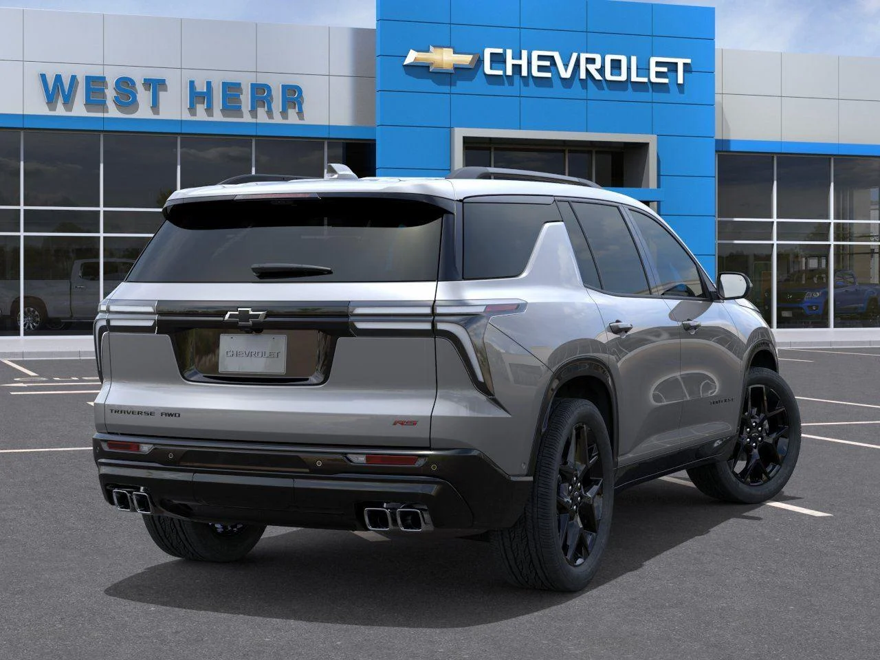 New 2026 Sterling Gray Metallic Chevrolet RS image 4