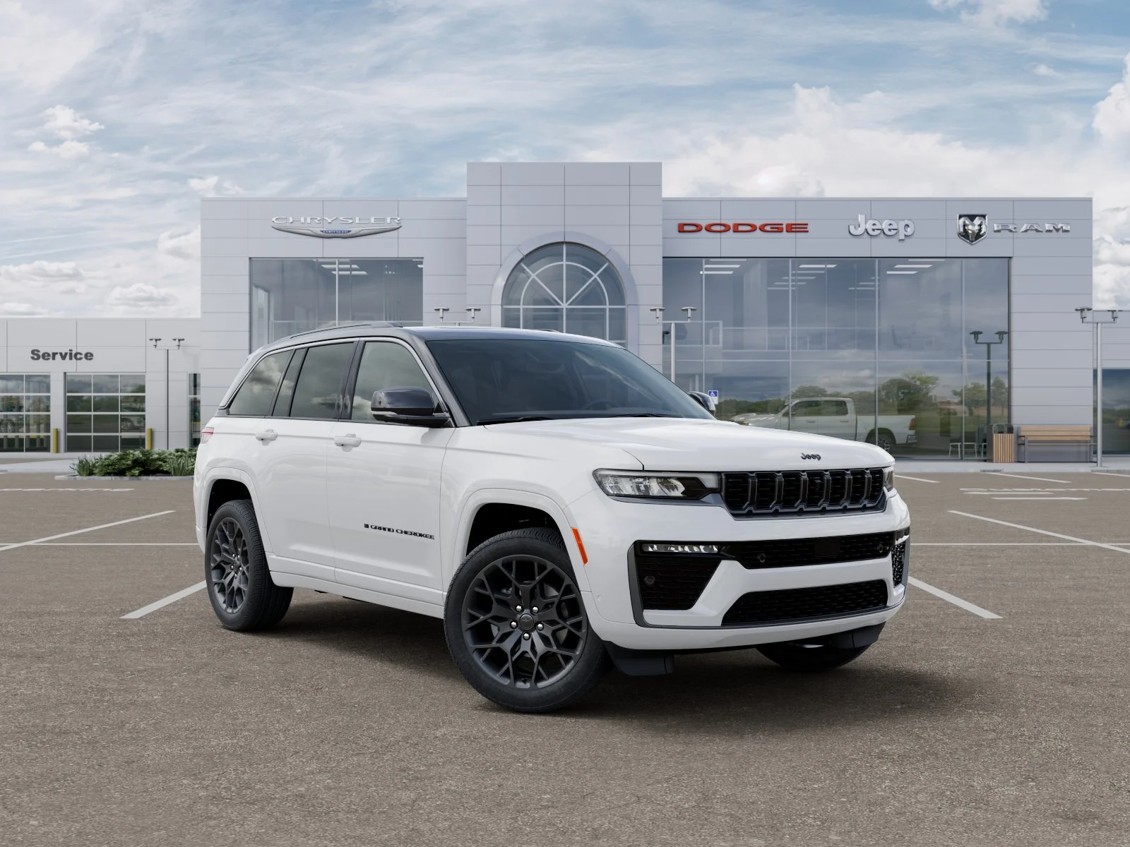 New 2027 Bright White Clear-Coat Paint Jeep Summit image 31