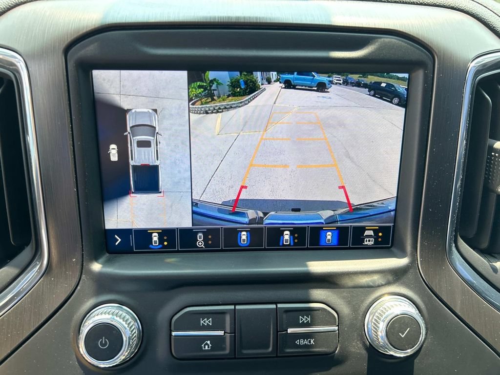 Used 2021 Satin Steel Metallic GMC AT4 image 36