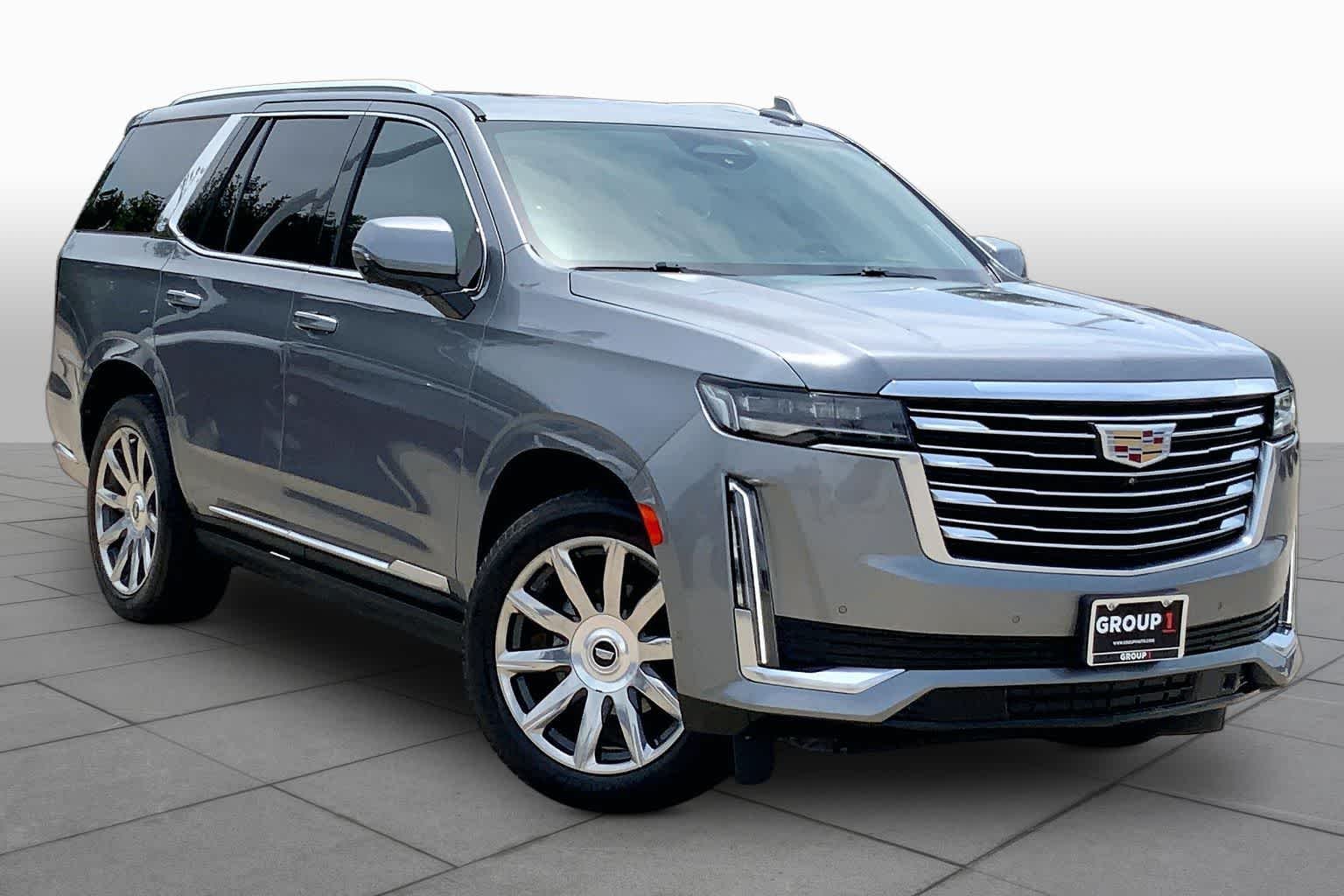 Used 2022 Satin Steel Metallic Cadillac Premium Luxury Platinum image 3