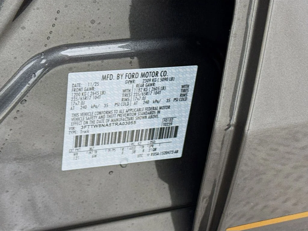 New 2026 Carbonized Gray Metallic Ford Tremor® image 34