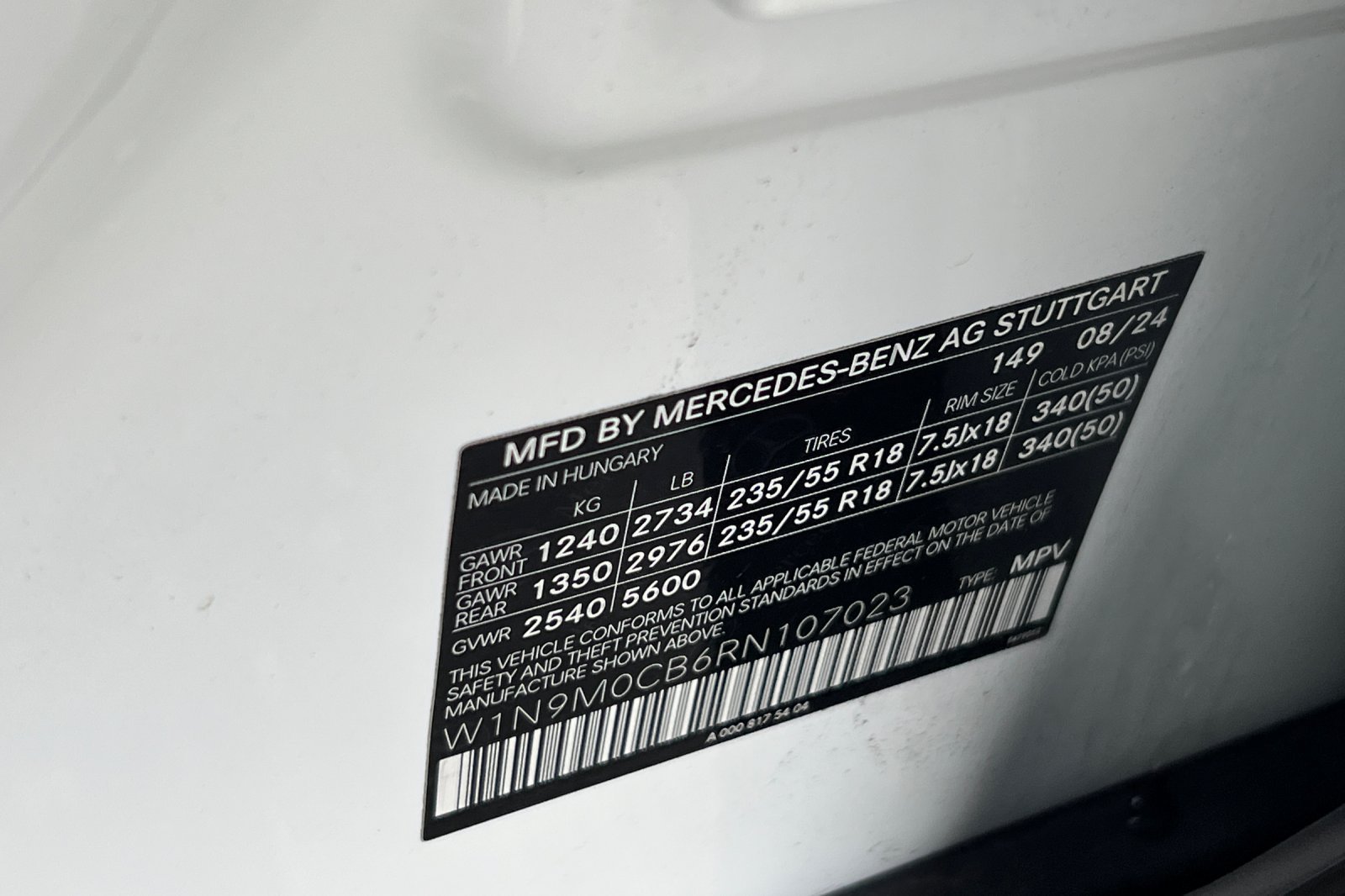 Certified Used 2024 Polar White Mercedes-Benz 250+ image 27