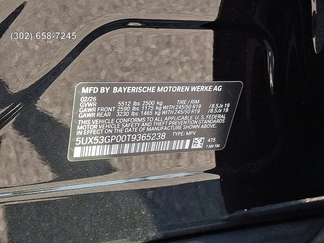 New 2026 Black Sapphire Metallic BMW 30 xDrive image 24
