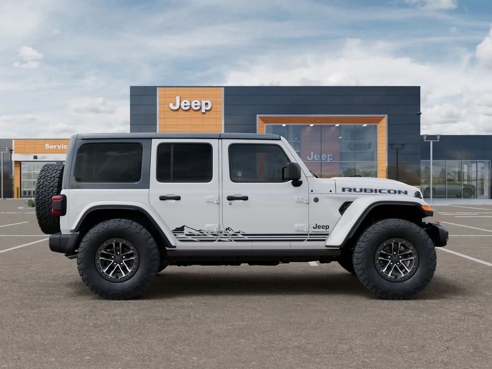 New 2026 Bright White Clearcoat Jeep Rubicon image 21